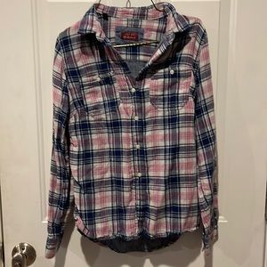 Soft, long sleeve plaid shirt.  Sz xs.
